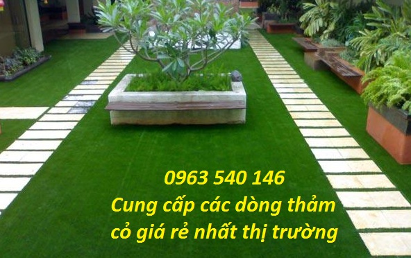 Cung cấp thảm cỏ nhân tạo sân vườn giá rẻ nhất.