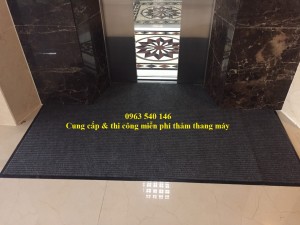 Cung cấp và thi công thảm trải sàn thang máy tại Hà Nội