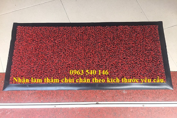 Thảm chùi chân cao su rối bán rẻ nhất tại Hà Nội.