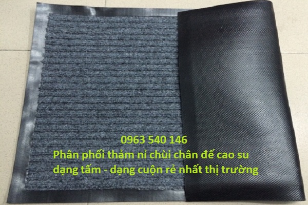Phân phối thảm chùi chân tại Hà Nội giá cực rẻ