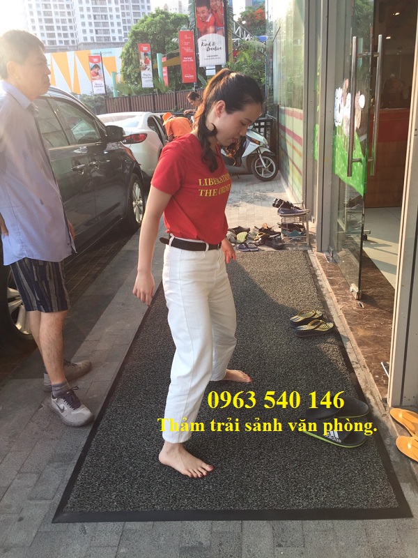 ( CHÚ Ý ) Thảm trải sảnh, thảm chùi chân sảnh lớn siêu bền tại Hà Nội.